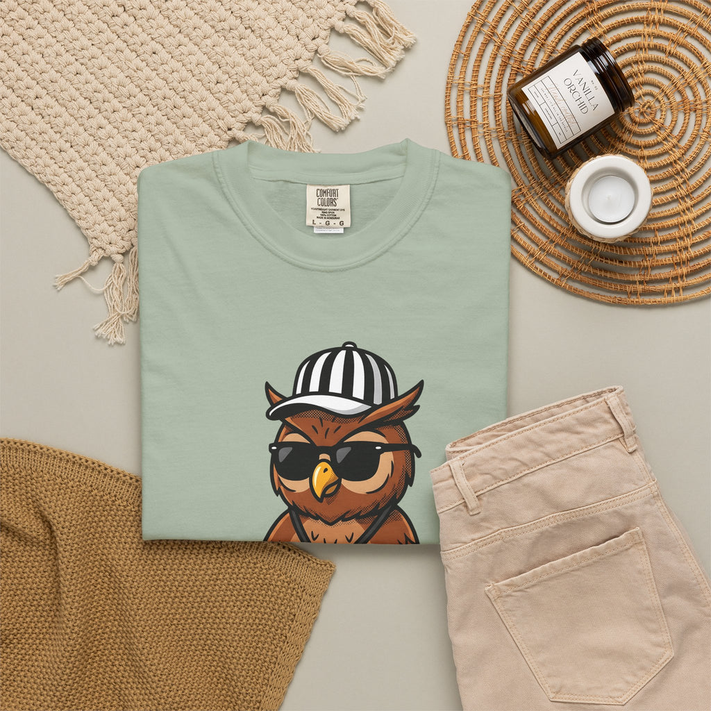Owl Umpire Sports Activities Workout Gift Owl Athlete Enthusiast Fitness T-Shirt