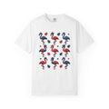 Flag Flamingo T-Shirt 4th Of July Holiday Gift Women Cartoonish T-Shirt Flamingo T-Shirt Independence Day Fan Retro T-Shirt Celebration Graphic Old