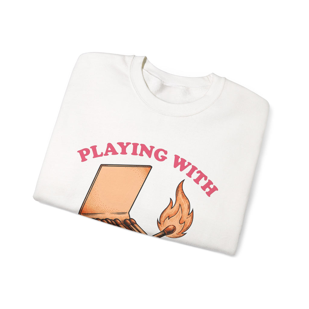 Matchbox Blaze Sweatshirt Cowgirl Country Gift Women Distressed Sweatshirt Lighter Sweatshirt Rodeo Fan Vintage Sweatshirt Rural Graphic Sketch Spark Sweatshirt