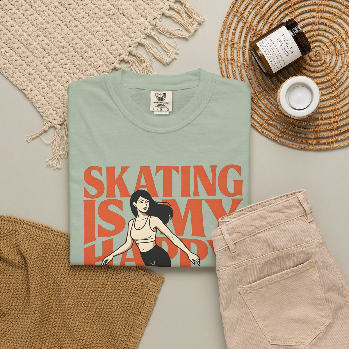 Roller Skater T-Shirt Sports Fitness Gift Women Bold Graphic T-Shirt Sk8er T-Shirt Athlete Enthusiast Graphic Design Gym Graphic Vintage Retro