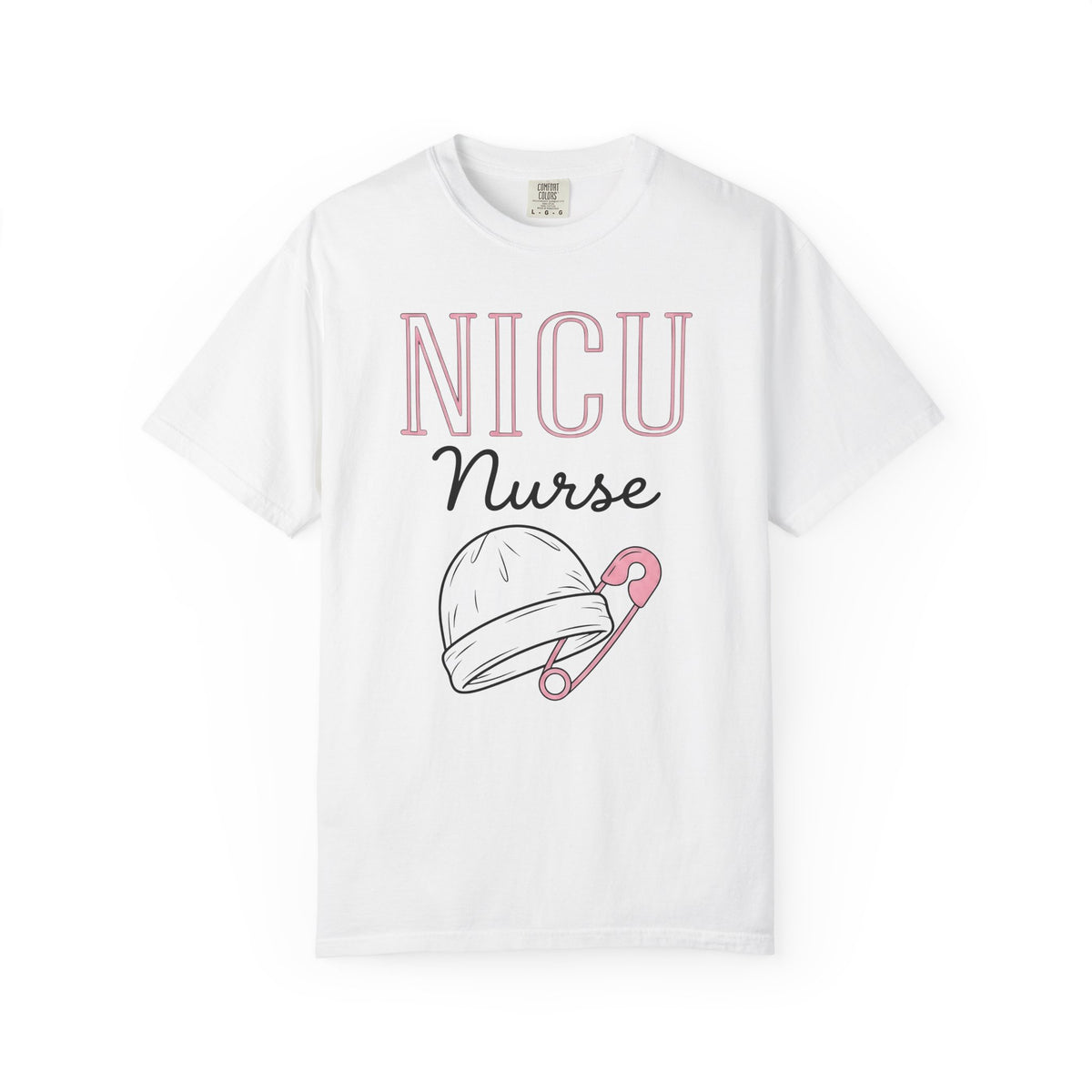 Infant Beanie T-Shirt Nurse Clinic Gift Women Sketch T-Shirt Baby Hat T-Sh