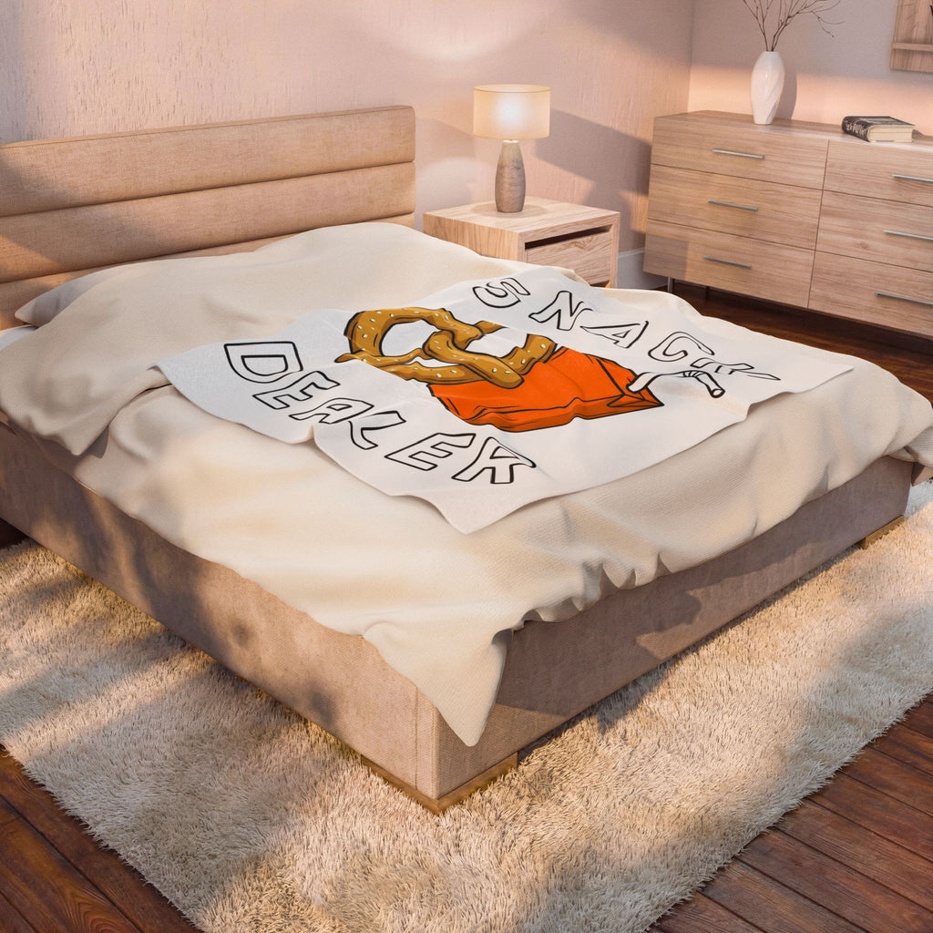 Twisted Pretzel Juice Blanket Moms Comedy Gift Women Doodle Blanket Pretzel Drink Blanket Mom Fan Cartoon Blanket Humor Graphic Classic Treat