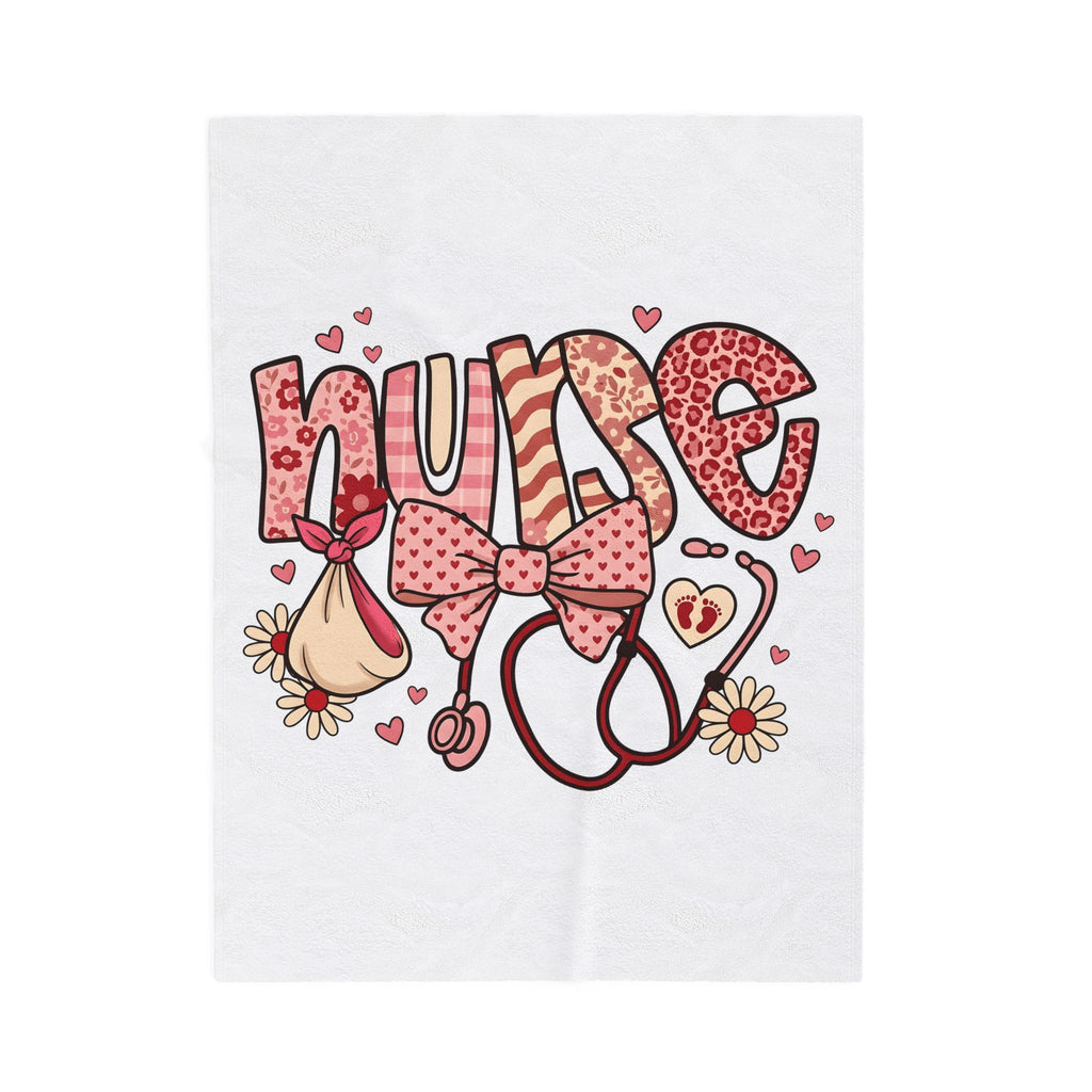 Nurse Nurses Healthcare Gift Adorable Nursing Nurse Fan Medical Staff Healthcare Blanket