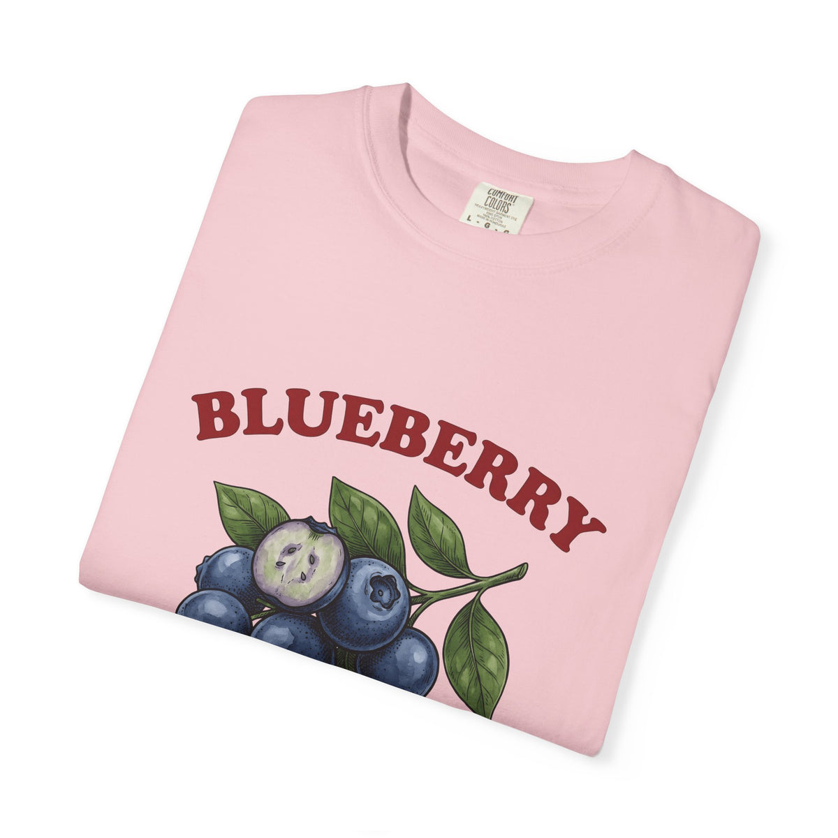 Blueberry Sprig T-Shirt Fruit Cooking Gift Women Sketch T-Shirt Blueberries T-Shirt Fruit Fan Drawing Design Line Art Greenery T-Shirt