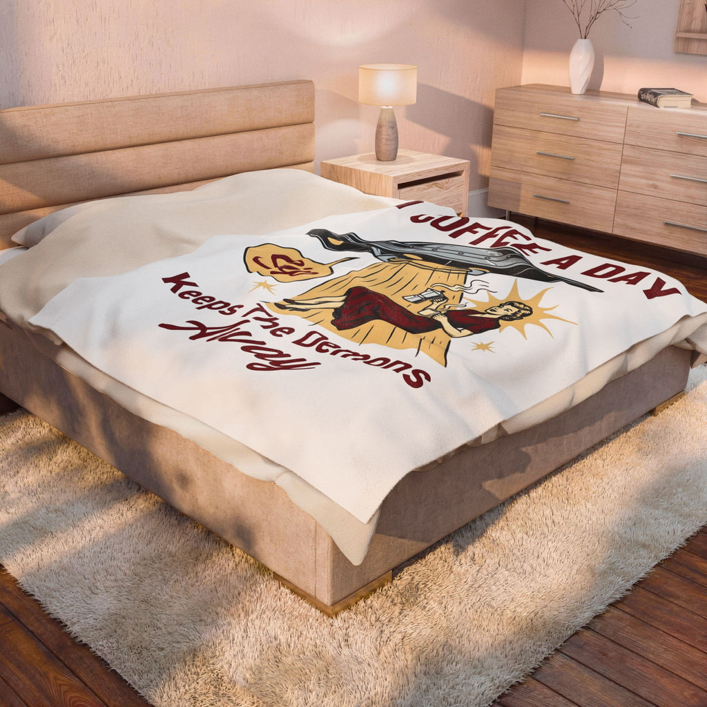 Ufo Coffee Woman Blanket Coffee Alien Gift Women Retro Blanket Alien Blanket Coffee Fan Retro Blanket Extraterrestrial Graphic Vintage Spaceship