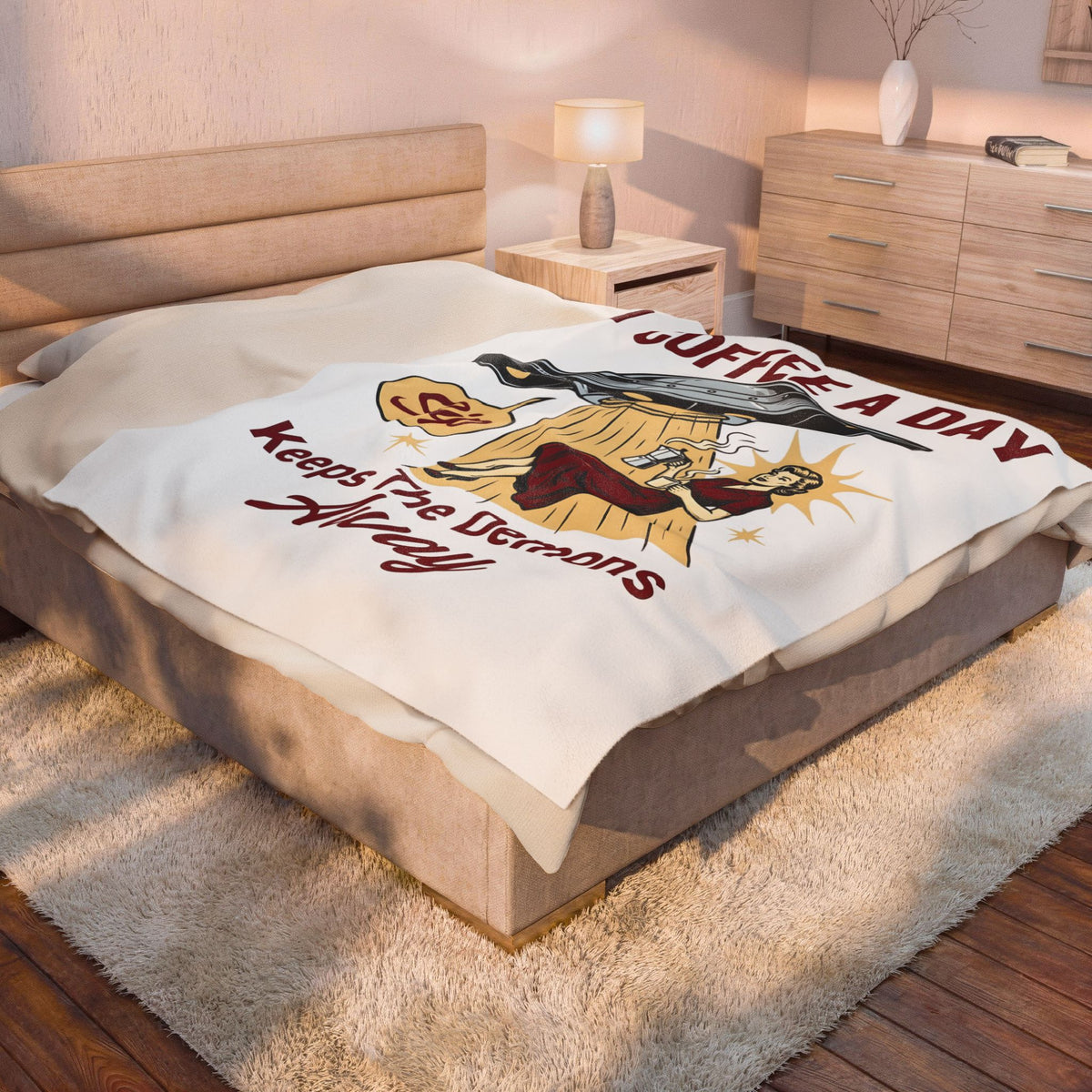 Ufo Coffee Woman Blanket Coffee Alien Gift Women Retro Blanket Alien Blanket Coffee Fan Retro Blanket Extraterrestrial Graphic Vintage Spaceship