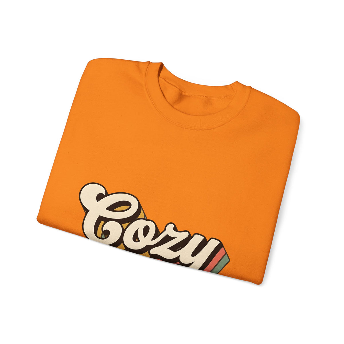 Old School Text Holiday Seasonal Gift Heavy Retro Typography Festive Fan Holiday Nostalgic Rainbow Sweatshirt