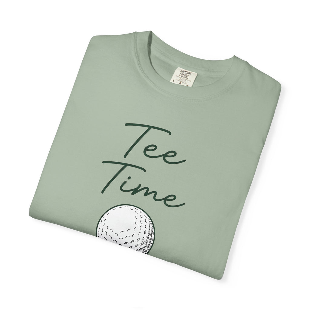 Golf Ball Golf Hiking Gift Flat Golf Golfing Fan Simple T-Shirt