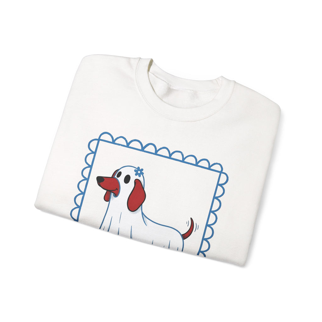 Dachshund Ghost Halloween Dog Gift Cartoon Wiener Sweatshirt