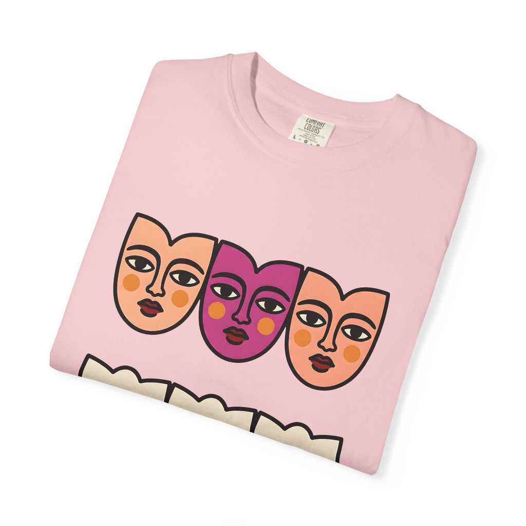 Abstract Faces T-Shirt Abstract Art Gift Women Modern T-Shirt Faces T-Shirt Art Fan Contemporary T-Shirt Artistic Graphic Minimal Bold Outlines