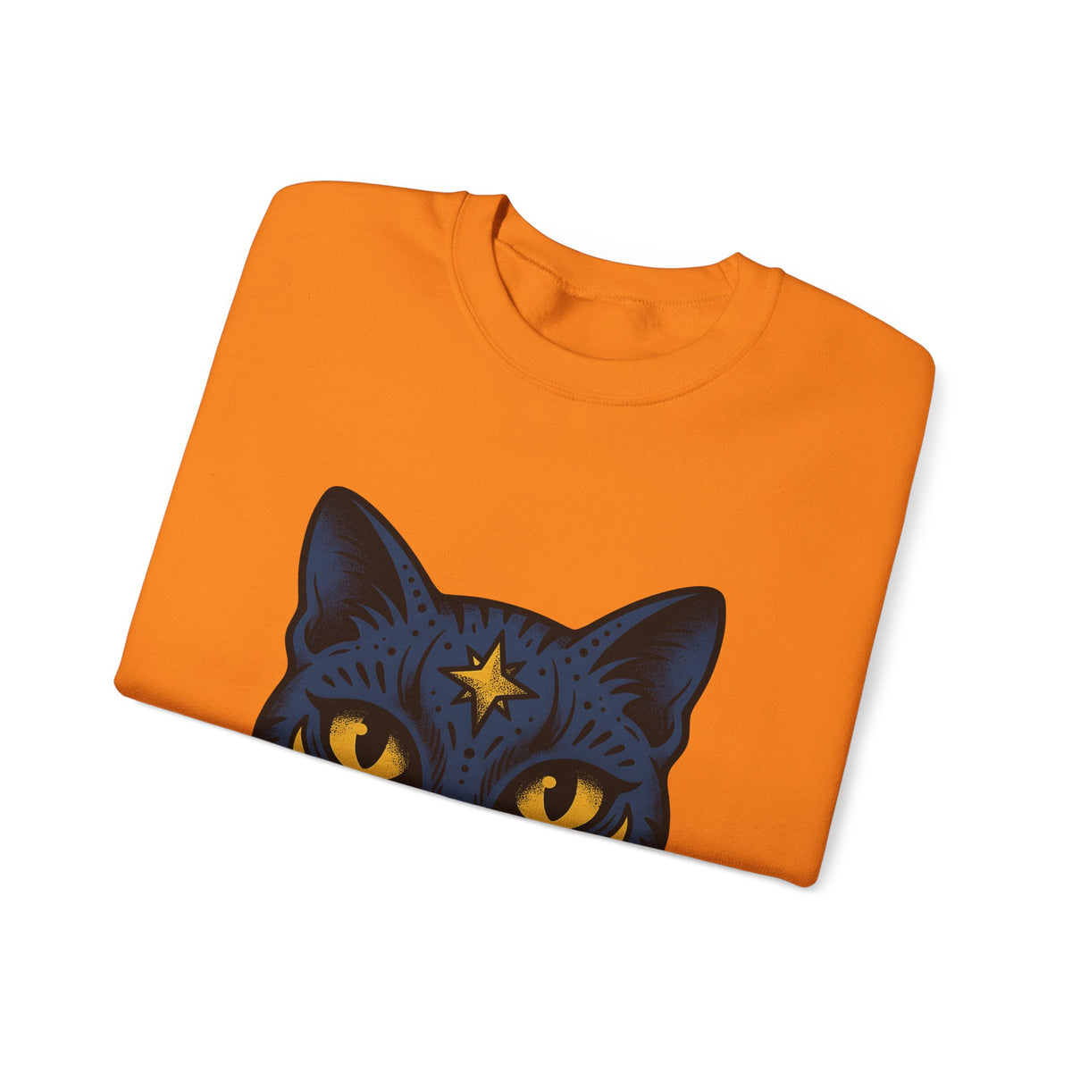 Magic Cat Sweatshirt Cat Horoscope Gift Women Ink Sweatshirt Kitten Sweatshirt Feline Fan Tattoo Sweatshirt Astrology Graphic Retro Sparkle Sweatshirt