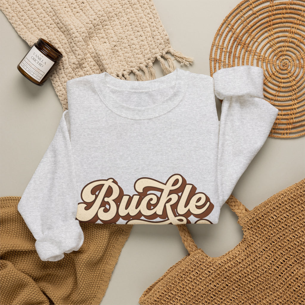 Western Text Sweatshirt Cowgirl Rodeo Gift Women Vintage Sweatshirt Typography Sweatshirt Cowboy Fan Distressed Sweatshirt Rodeo Graphic Retro Swirl Accents