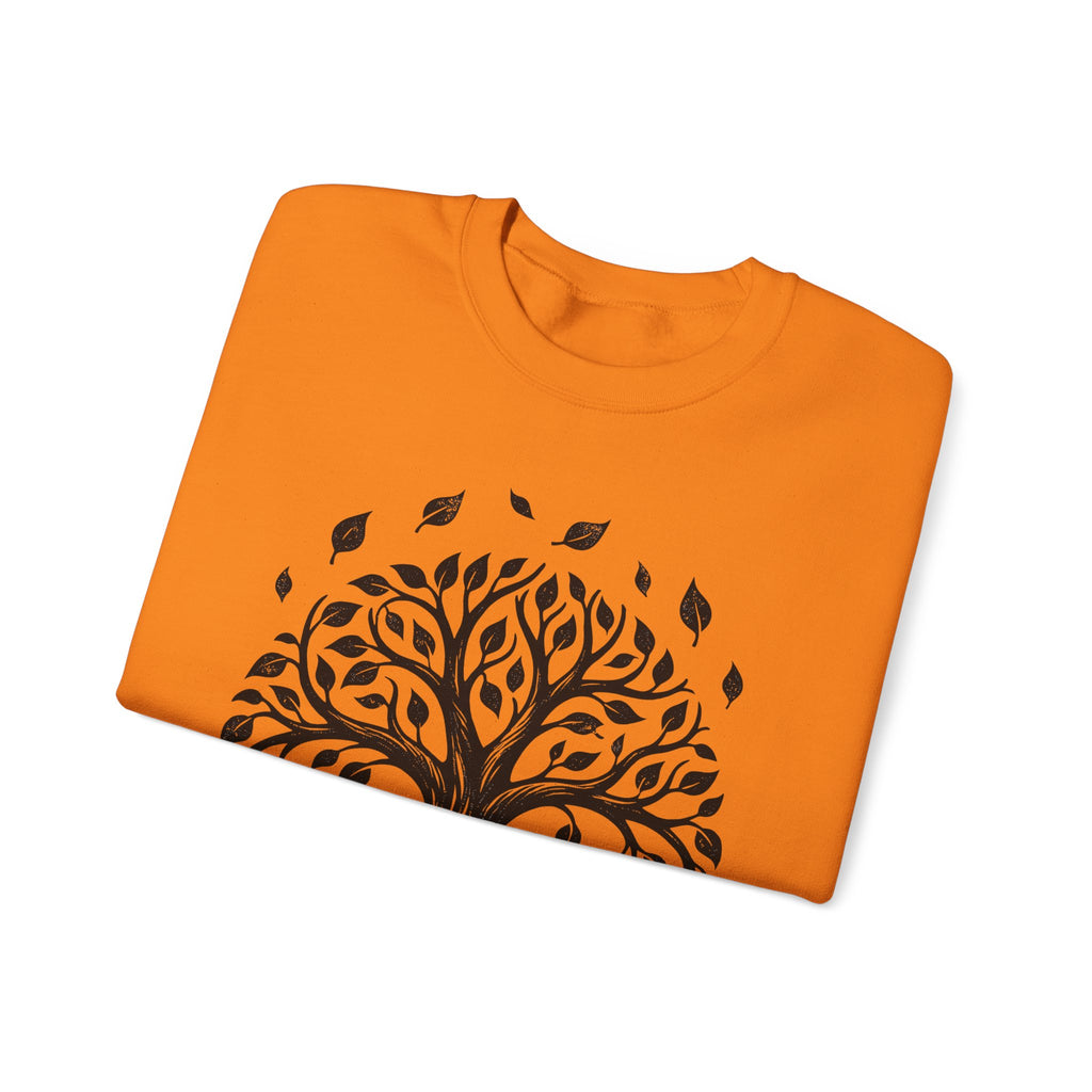 Tree Life Sweatshirt Nature Occult Gift Women Free Spirit Sweatshirt Arboreal Sweatshirt Environmental Enthusiast Bohemian Sweatshirt Mystical Graphic Sleek