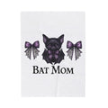 Sweet Bat Halloween Occult Gift Anime Vampire Horror Fan Manga Esoteric Hand Drawn Frill Blanket