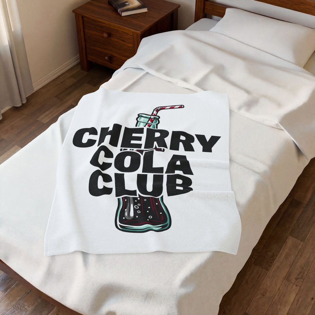 Soda Bottle Blanket Drinks Vintage Gift Women Bold Blanket Bottle Blanket Beverage Fan Graphic Design Retro Striped Straw Blanket