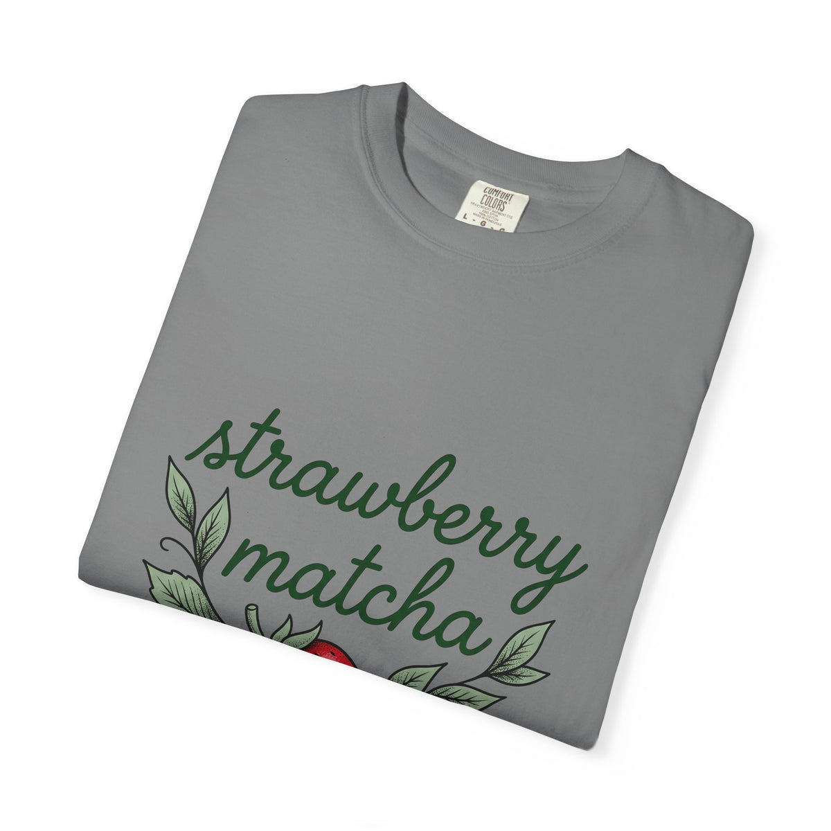 Strawberry Design T-Shirt Coffee/Desserts/Drinks Food Gift Women Floral T-Shirt Berry T-Shirt Dessert Fan Botanical T-Shirt Cuisine Graphic Retro