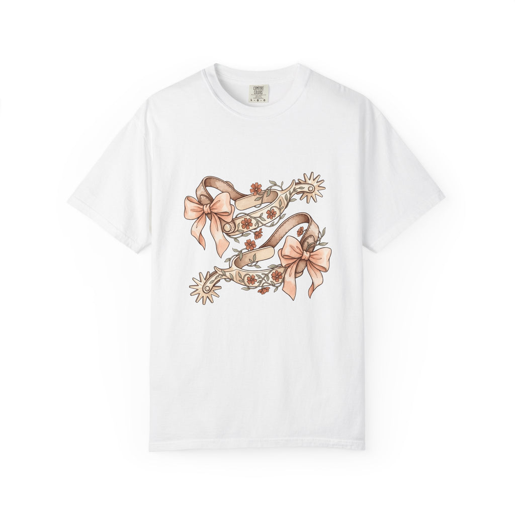 Rodeo Spurs T-Shirt Cowgirl Cowboy Gift Women Tribal T-Shirt Spur T-Shirt Cowgirl Fan Rodeo Graphic Cowhand Graphic Farmhouse Blossom T-Shirt