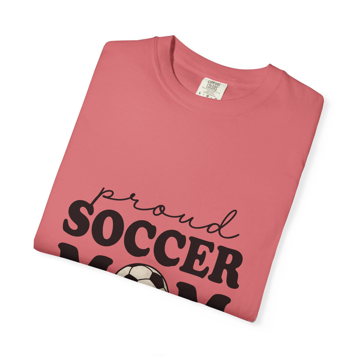 Soccer Ball T-Shirt Soccer Mom Fitness Gift Women Heavy T-Shirt Football T-Shirt Soccer Fan Grunge T-Shirt Workout Graphic Clean Sports T-Shirt