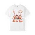 Cute Dog T-Shirt Dog Companion Gift Women Graphic T-Shirt Puppy T-Shirt Dog Owner Fan Canine Graphic Design Pet Sketch Earth T-Shirt