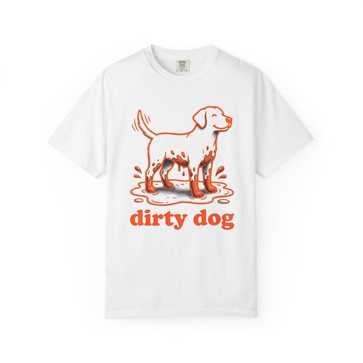 Cute Dog T-Shirt Dog Companion Gift Women Graphic T-Shirt Puppy T-Shirt Dog Owner Fan Canine Graphic Design Pet Sketch Earth T-Shirt