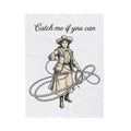 Cowgirl Noose Cowgirl Equestrian Gift Antique Lasso Cowgirl Fan Vintage Horse Rider Pen And Blanket