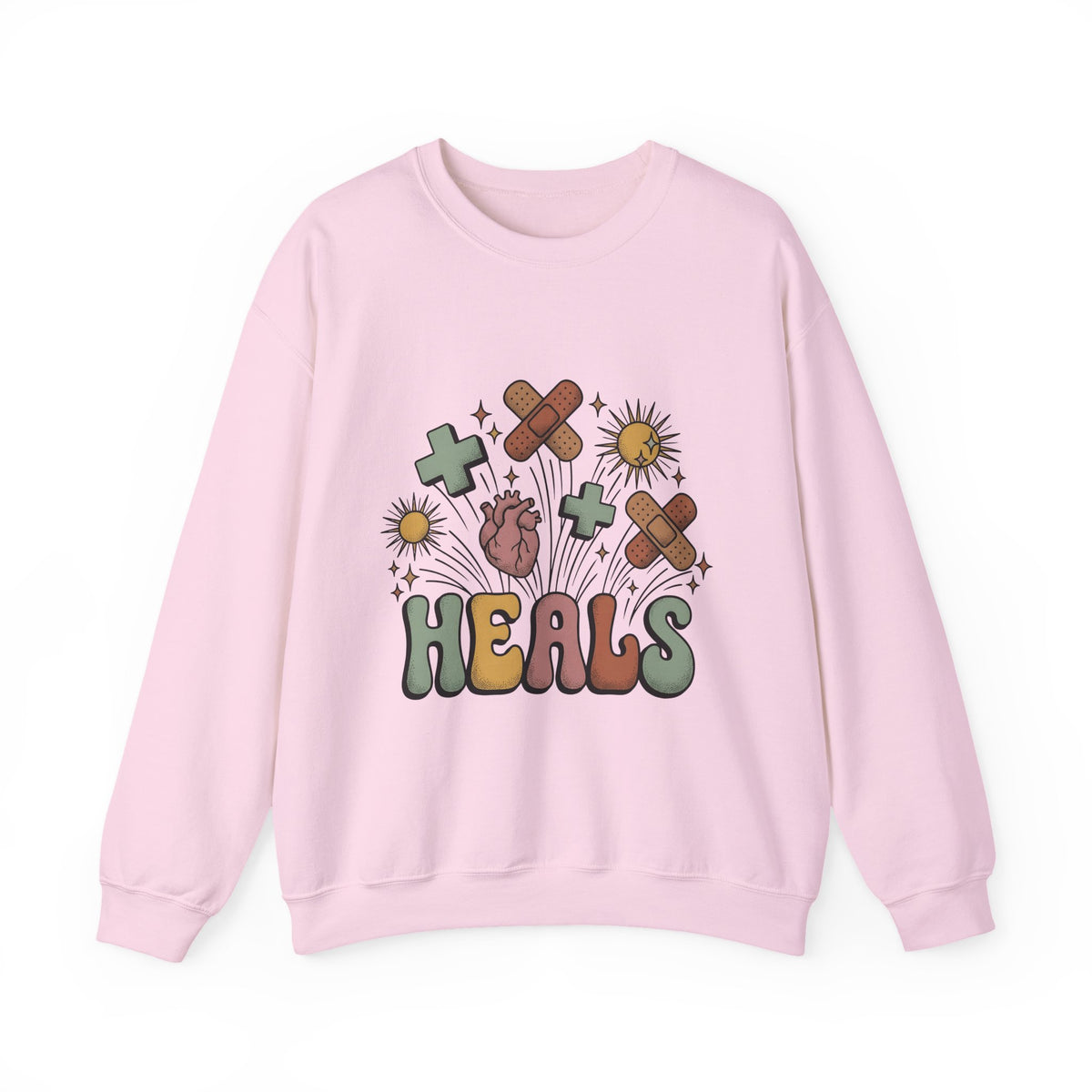 Anatomical Heart Sweatshirt Nurses Thank You Gift Women Classic Sweatshirt Heart Diagram Sweatshirt Nurse Practitioner Enthusiast Vintage Sweatshirt