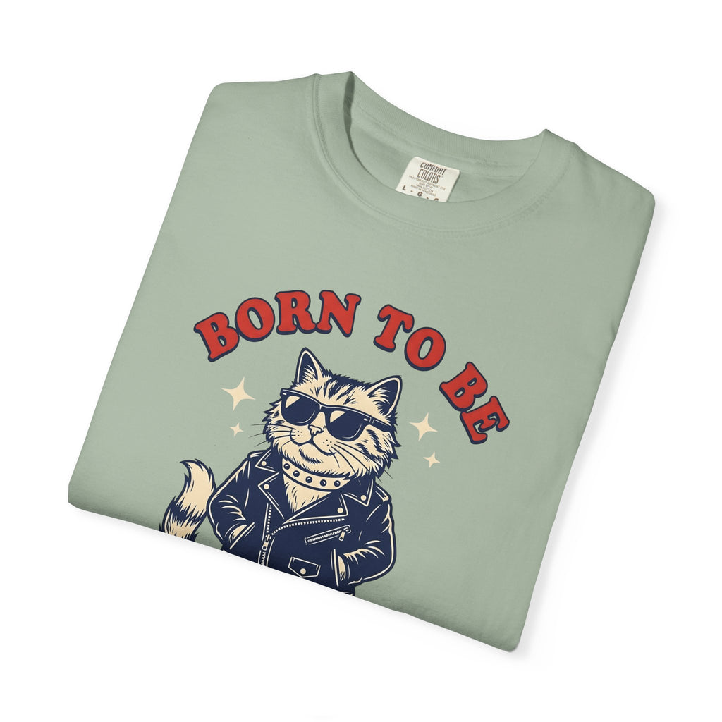 Stylish Cat T-Shirt Cat Fun Gift Women Sketch T-Shirt Kitty T-Shirt Cat Fan Feline T-Shirt Humorous Graphic Line Art Glasses T-Shirt