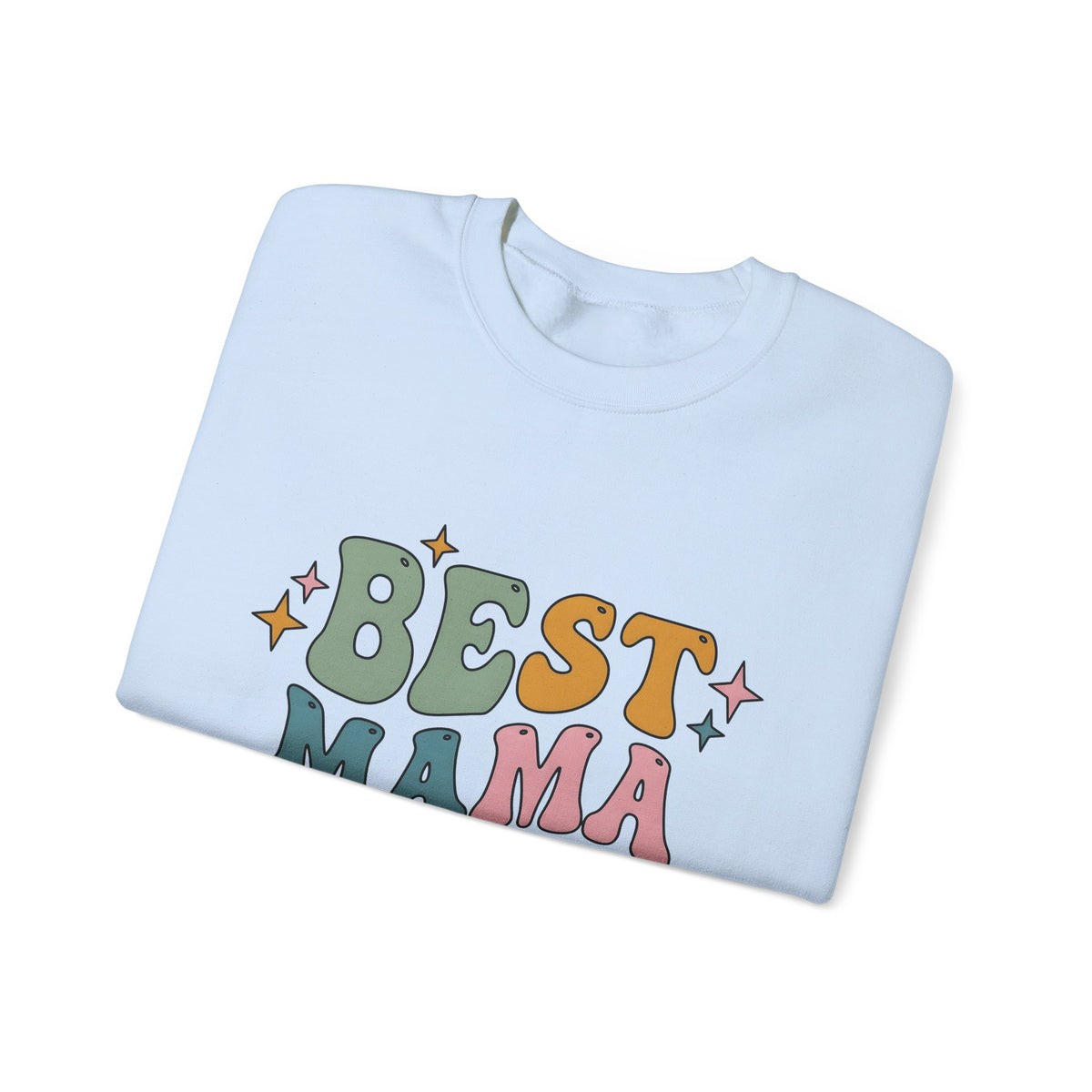 Funky Lettering Sweatshirt Moms Household Gift Women Vintage Sweatshirt Typography Sweatshirt Motherhood Fan Retro Sweatshirt Home Graphic Neon Sparkles Sweatshirt