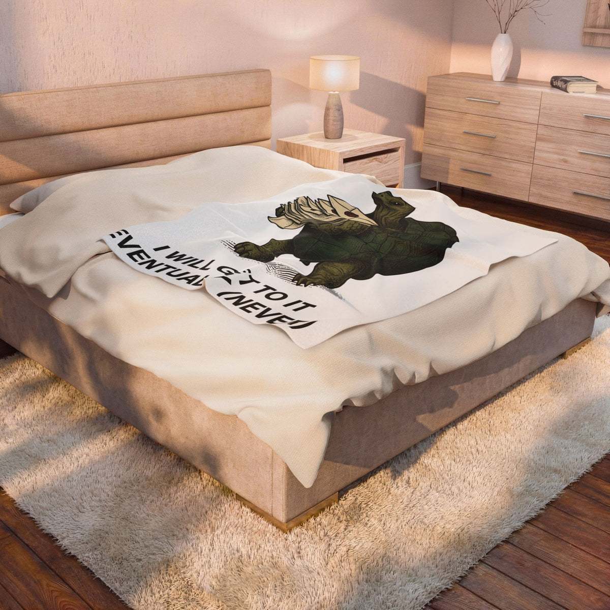 Turtle Post Blanket Funny Fauna Gift Women Old School Blanket Turtle Blanket Humor Fan Retro Blanket Wildlife Graphic Line Art Mailers Blanket