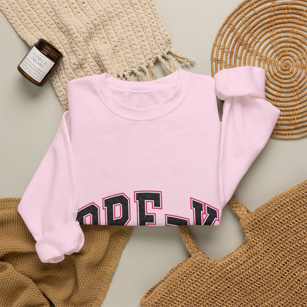 Wildcat Varsity Letters Sweatshirt Teachers Learning Gift Women Thick Sweatshirt Letterman Sweatshirt Educator Enthusiast Bold Sweatshirt Education Graphic Old