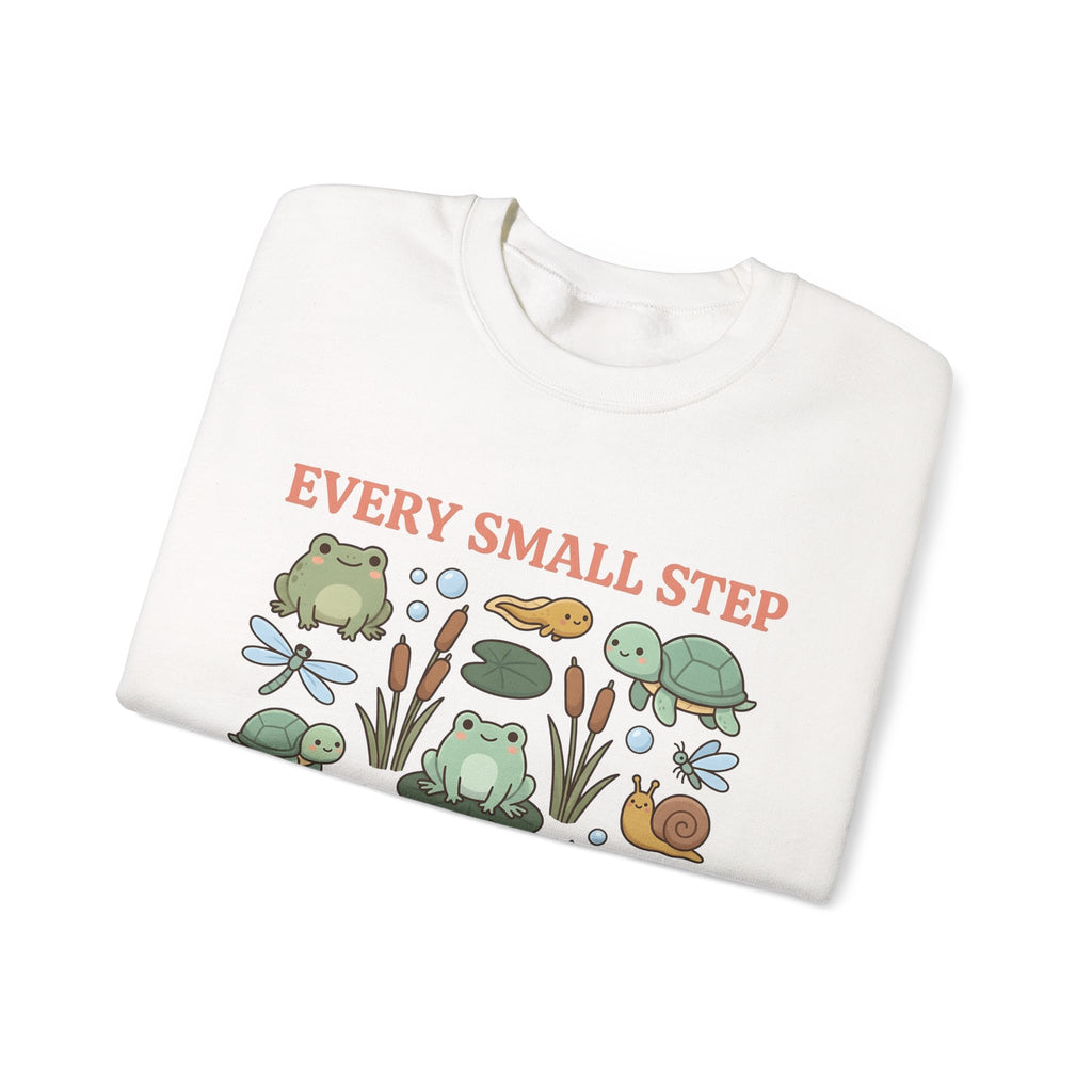 Frog Turtle Snail Sweatshirt Motivation Nature Gift Women Cartoon Sweatshirt Amphibian Sweatshirt Inspirational Enthusiast Comic Sweatshirt Environmental