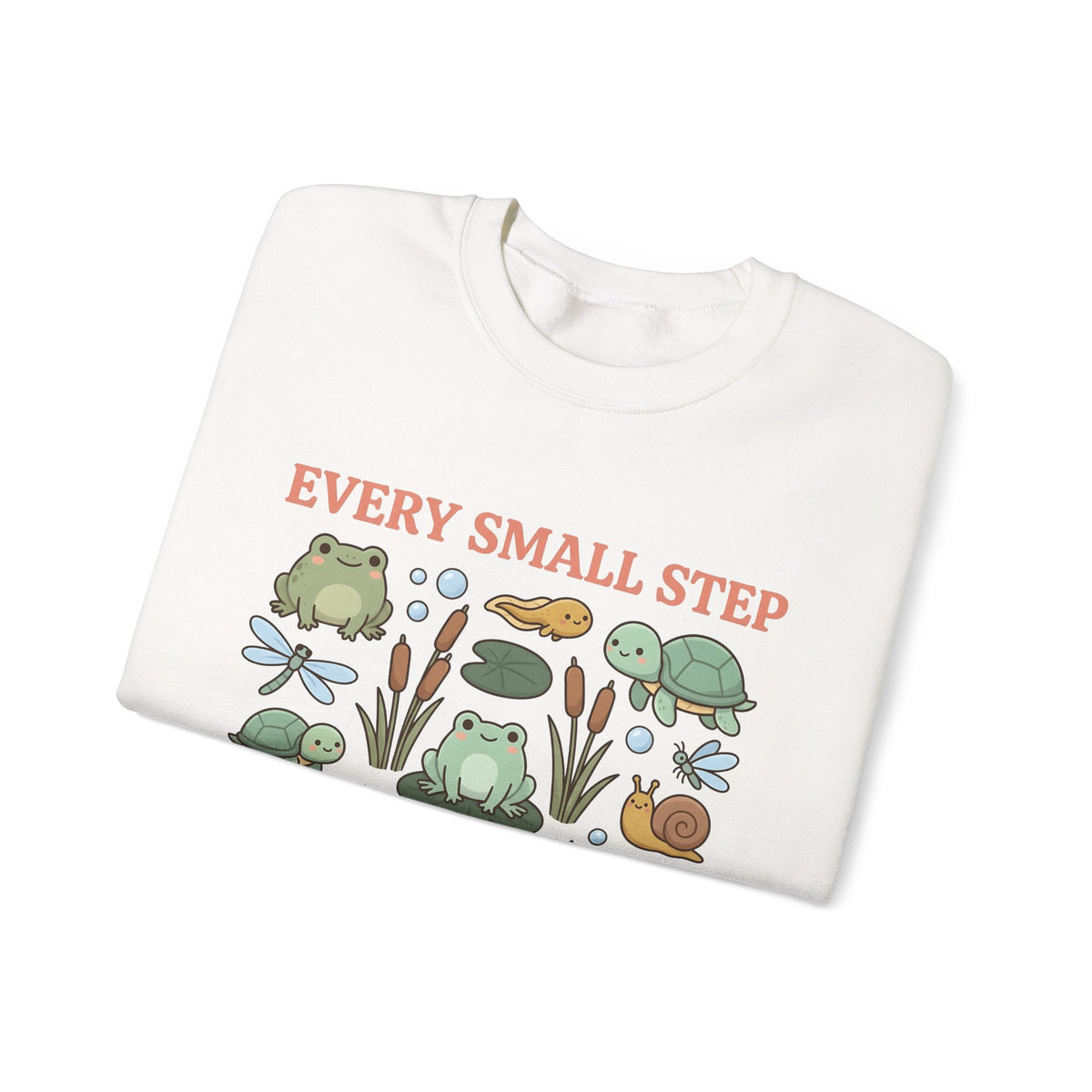 Frog Turtle Snail Sweatshirt Motivation Nature Gift Women Cartoon Sweatshirt Amphibian Sweatshirt Inspirational Enthusiast Comic Sweatshirt Environmental