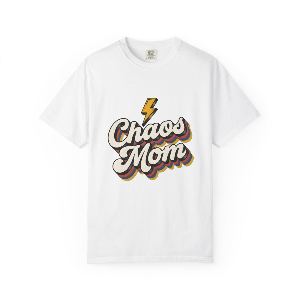 Lightning Flash T-Shirt Moms Jokes Gift Women Retro T-Shirt Thunderbolt T-Shirt Motherhood Fan Vintage T-Shirt Humor Graphic T-Shirt Vintage