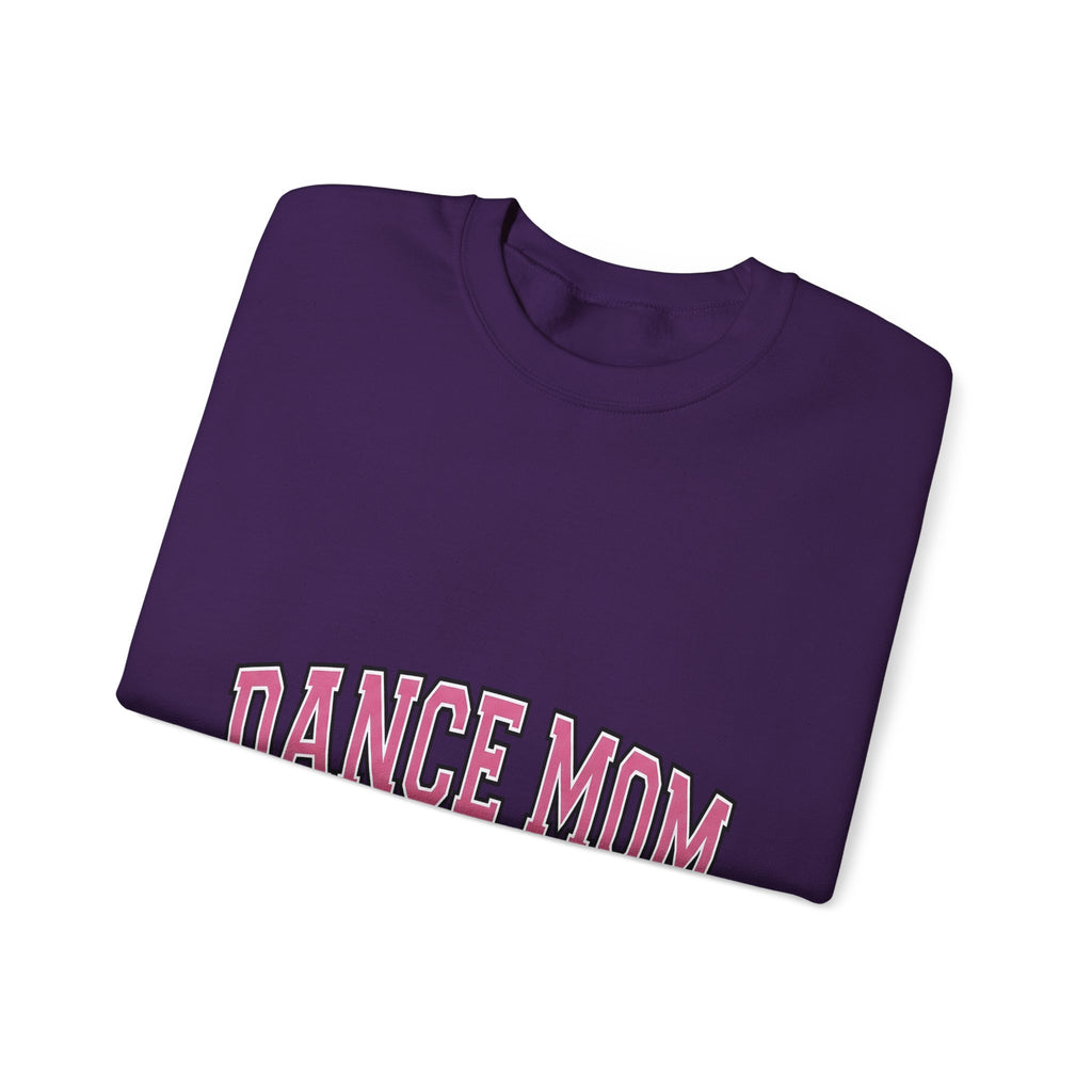 Varsity Font Sweatshirt Mom Ballet Gift Women Heavy Sweatshirt Lettering Sweatshirt Mother Fan Bold Sweatshirt Pointe Graphic Classic Rounded Shape Sweatshirt