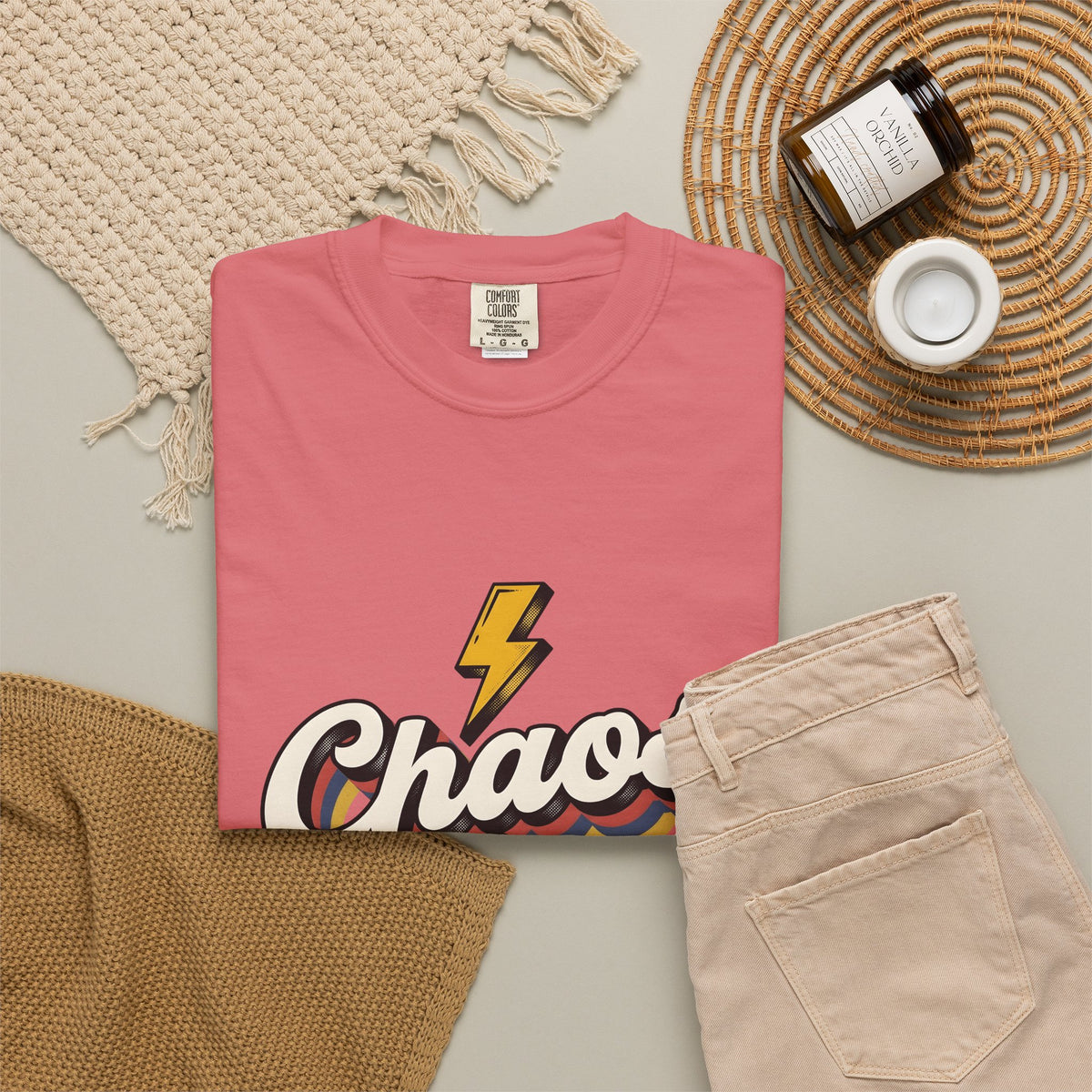 Lightning Flash T-Shirt Moms Jokes Gift Women Retro T-Shirt Thunderbolt T-Shirt Motherhood Fan Vintage T-Shirt Humor Graphic T-Shirt Vintage
