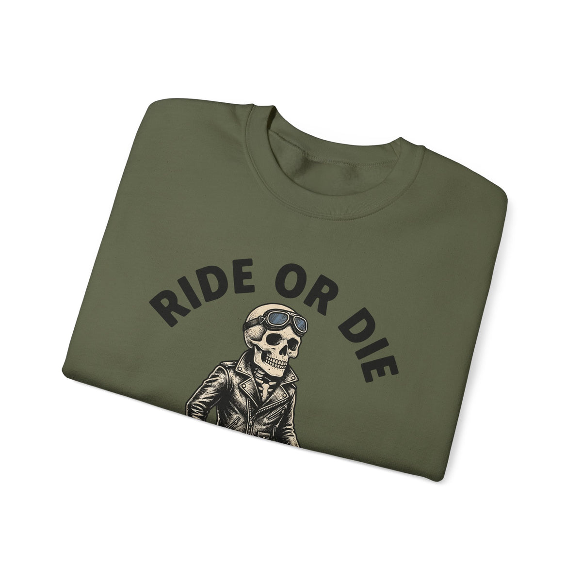 Bony Biker Sweatshirt Halloween Chopper Gift Women Old School Sweatshirt Biker Sweatshirt Horror Fan Retro Sweatshirt Motorcycle Graphic Grunge Shades Sweatshirt