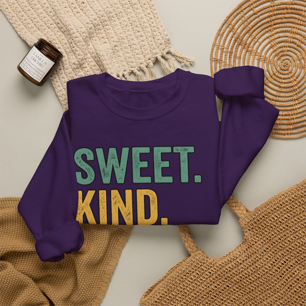 Bold Retro Text Sweatshirt Mom Humor Gift Women Distressed Sweatshirt Typography T-Sh