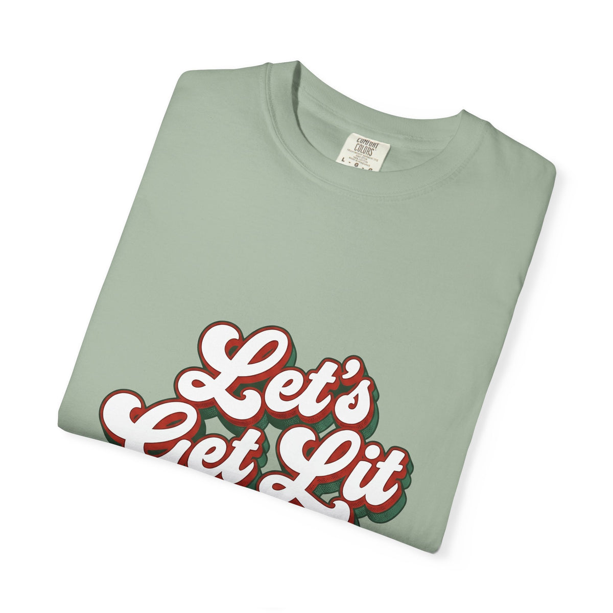 Festive Message T-Shirt Christmas Fun Gift Women Joyful T-Shirt Holiday Greeting T-Shirt Christmas Fan Cheerful T-Shirt Amusement Graphic Classic