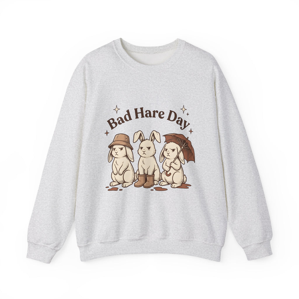 Moody Rabbits Sweatshirt Funny Pets Gift Women Animation Sweatshirt Bunny Sweatshirt Humor Fan Cartoon Sweatshirt Animal Graphic Classic Rainshade Sweatshirt