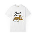 Spotted Cat T-Shirt Cat Fauna Gift Women Antique T-Shirt Tabby Cat T-Shirt Cat Fan Feline T-Shirt Wildlife Graphic Throwback Twinkles T-Shirt