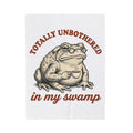 Toad Coffee Blanket Funny Animal Gift Women Vintage Blanket Coffee Blanket Humor Fan Retro Blanket Creature Graphic Hand Drawn Glasses Blanket
