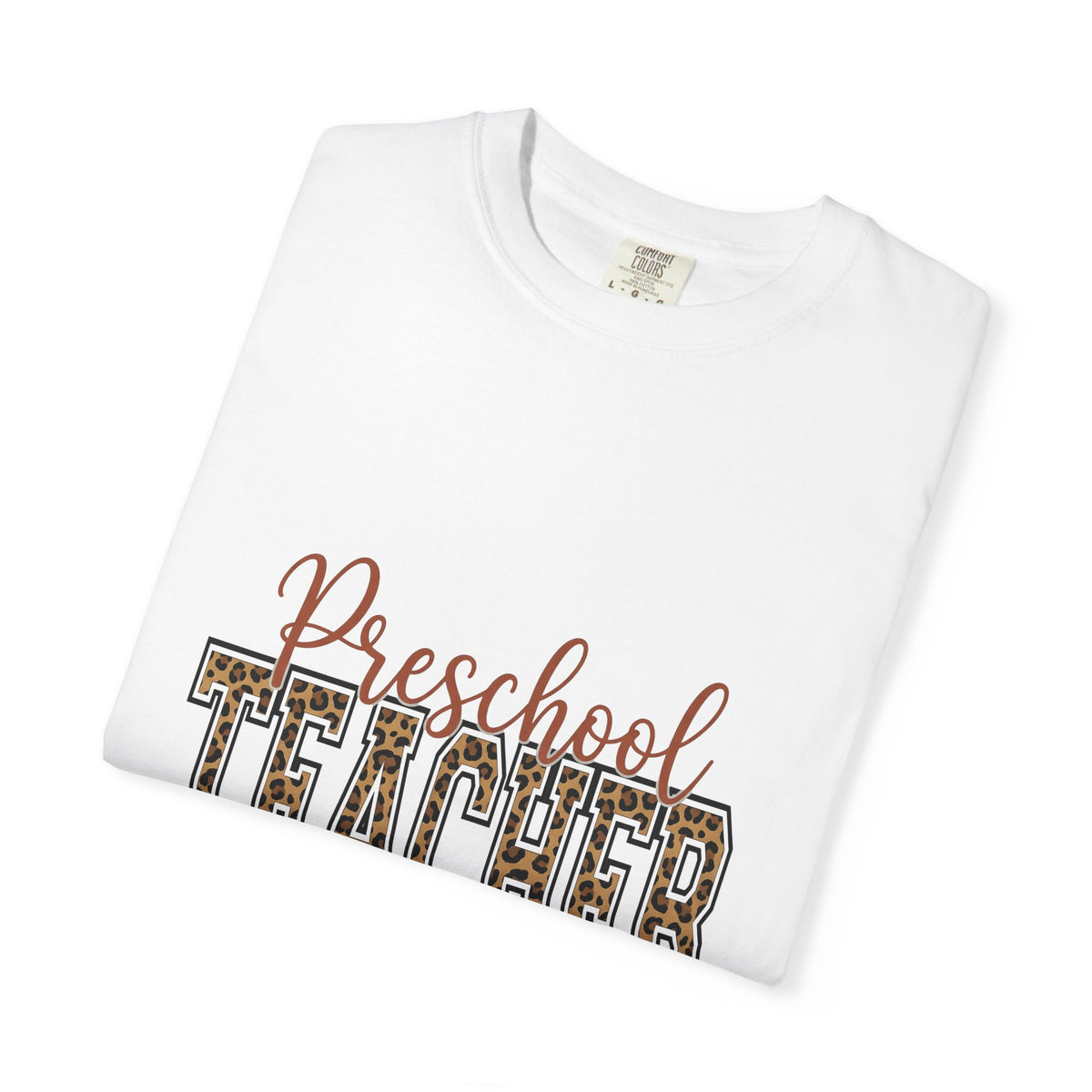 Cheetah Print Teacher T-Shirt Teacher Wildlife Gift Women Vibrant T-Shirt Educator T-Shirt Teacher Enthusiast Colorful T-Shirt Animal Graphic