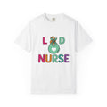 Baby Bundle T-Shirt Nurse Medical Gift Women Playful T-Shirt Baby Set T-Shirt Nursing Enthusiast Healthcare Graphic Medical Design Colorful Heart