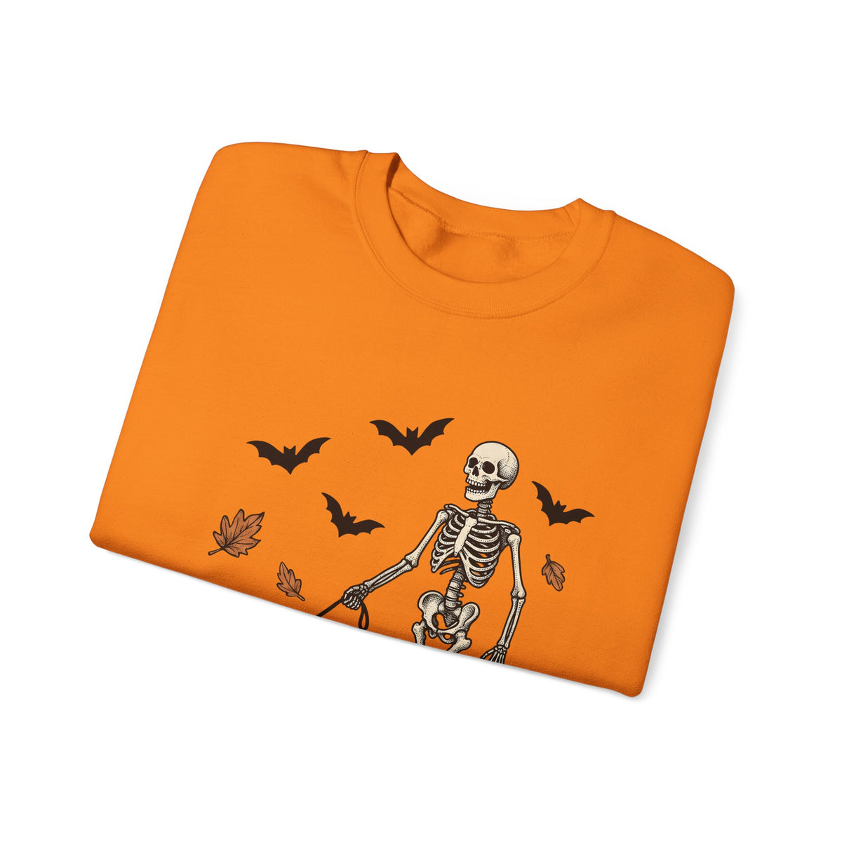 Dog Skeleton Costume Sweatshirt Halloween Animals Gift Women Scary Sweatshirt Dog Skeleton Sweatshirt Horror Fan Spooky Sweatshirt Creature Graphic Hand Drawn