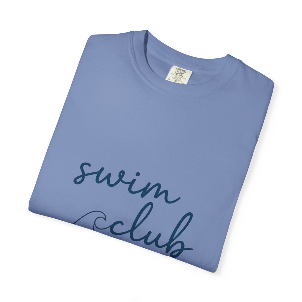 Sea Illustration T-Shirt Swimming Workout Gift Women Basic T-Shirt Ocean T-Shirt Swimmer Enthusiast Simple T-Shirt Fitness Graphic Hand Drawn