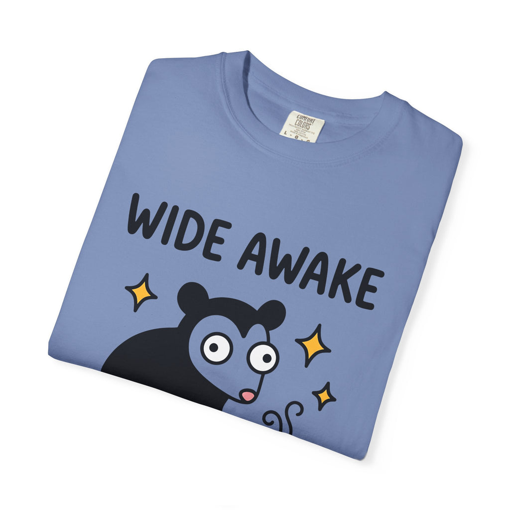 Opossum Espresso T-Shirt Coffee Pet Gift Women Illustration T-Shirt Espresso T-Shirt Coffee Fan Animal Graphic Cat Design Line Art Twinkles T-Shirt