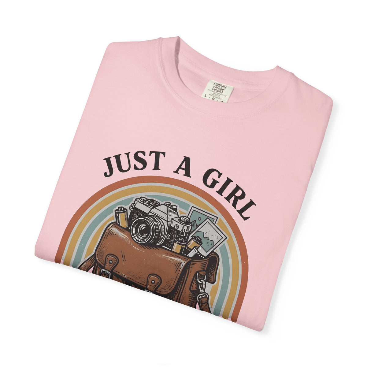 Photo T-Shirt T-Shirt Photography Backpack Gift Women Classic T-Shirt Camera T-Shirt T-Shirt Photographer Enthusiast Vintage T-Shirt Rucksack Graphic