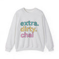 Loud Pastel Font Sweatshirt Coffee Culinary Gift Women Quirky Sweatshirt Bold Typography Sweatshirt Coffee Fan Java Enthusiast Retro Sweatshirt Food Graphic