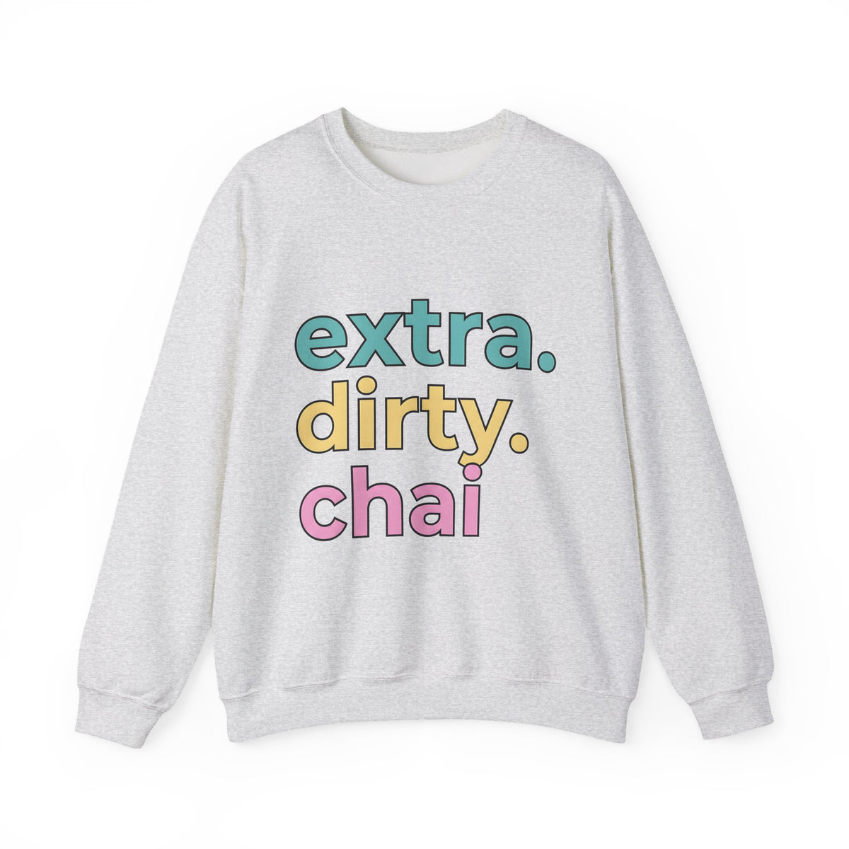 Loud Pastel Font Sweatshirt Coffee Culinary Gift Women Quirky Sweatshirt Bold Typography Sweatshirt Coffee Fan Java Enthusiast Retro Sweatshirt Food Graphic