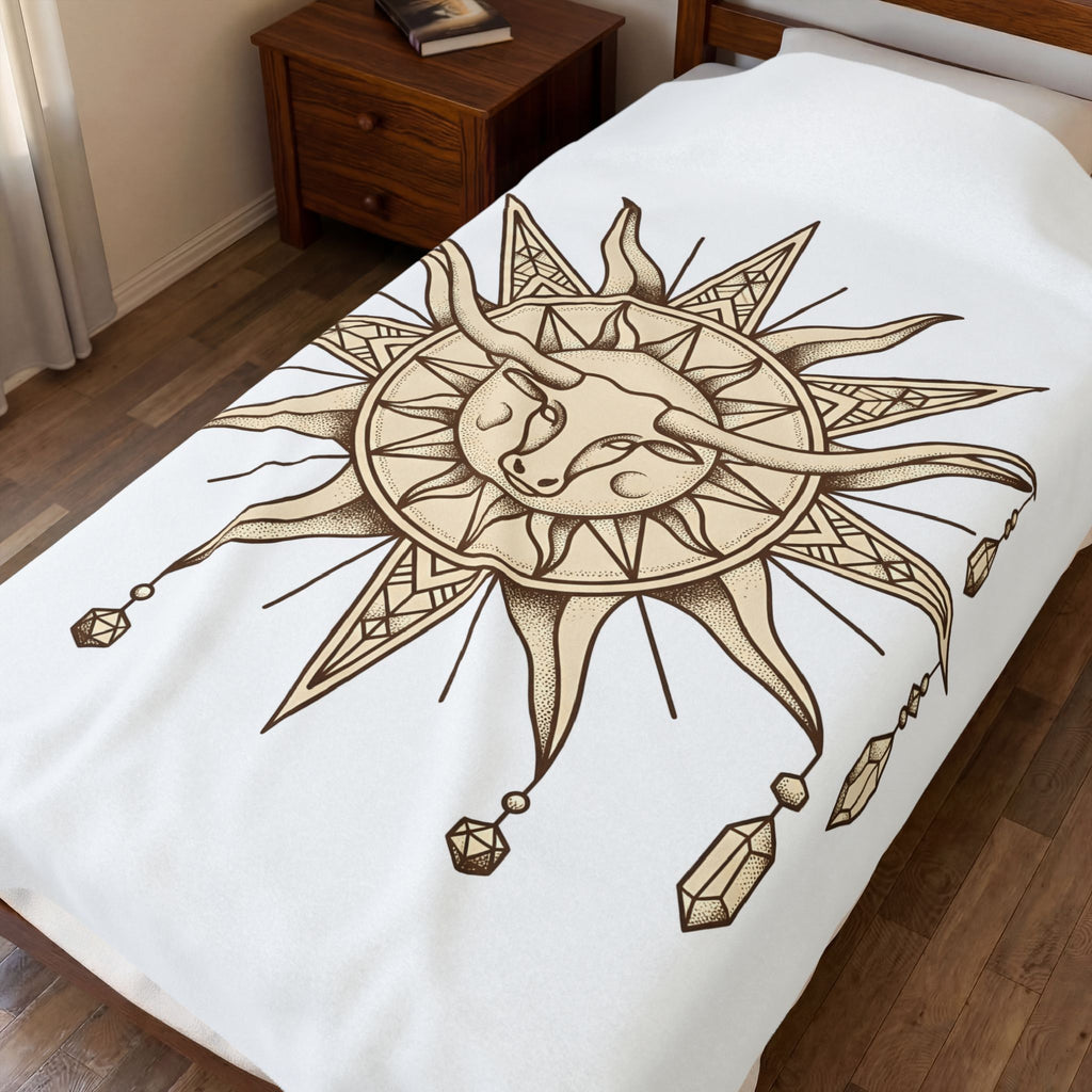Steer Skull Sun Blanket Cowgirl Frontier Gift Women Gypsy Blanket Skull Blanket Cowboy Fan Bull Graphic Old-Fashioned Stones Blanket
